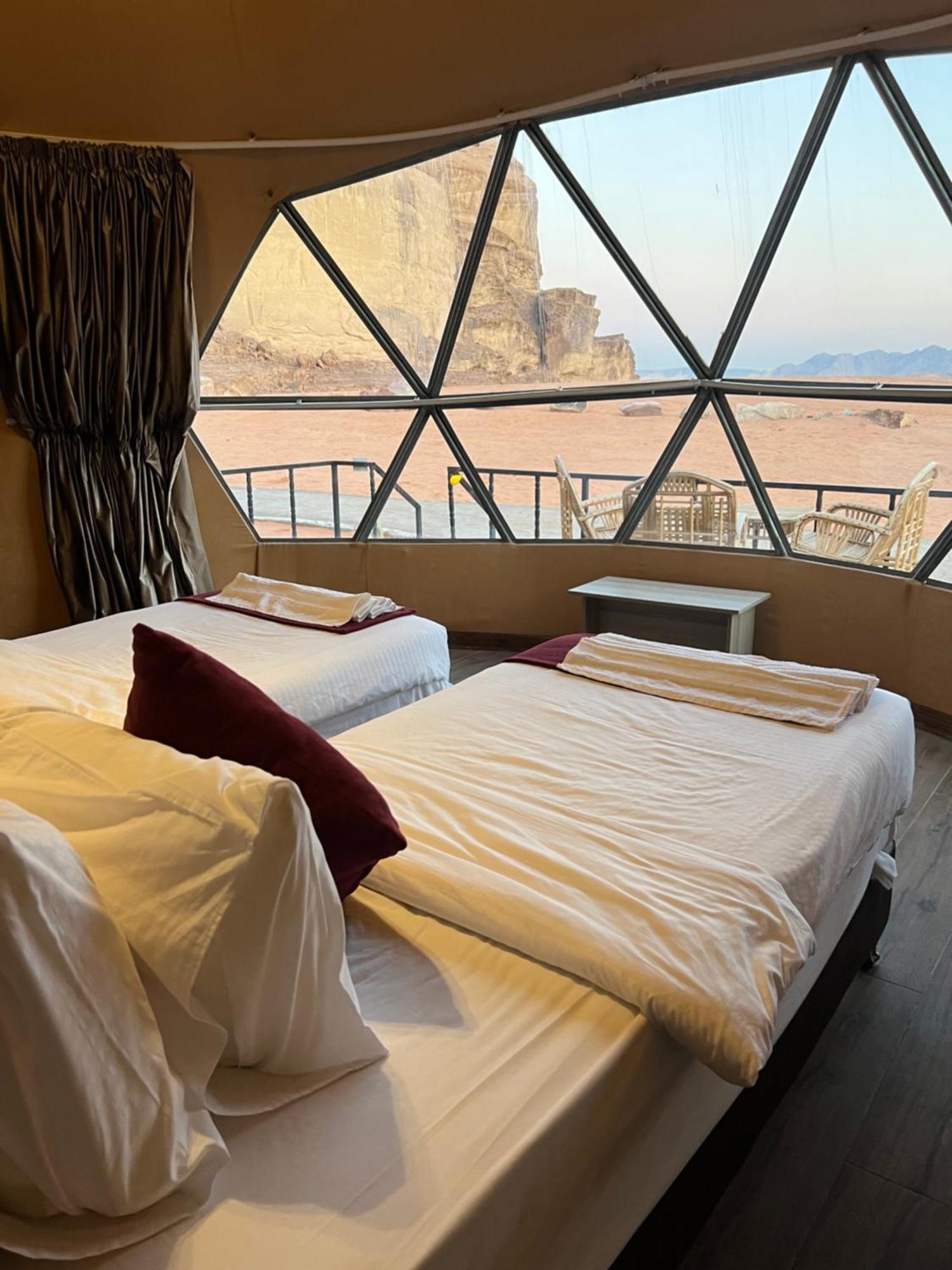 Magic Rum Hussen Wadi Rum Exterior foto